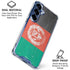 Afghanistan Flag Distressed Galaxy S25 Clear Case